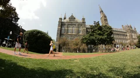 Georgetown University Video stock 12249247