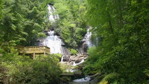 Georgia Anna Ruby Falls An overall view... | Stock Video | Pond5