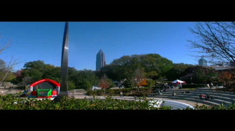 Georgia Cityscape Stock Footage 316013