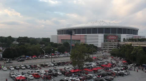 Georgia Dome Stadium 스톡 동영상 30591188
