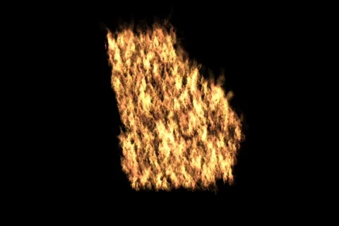 Georgia on Fire Stock Footage 728430