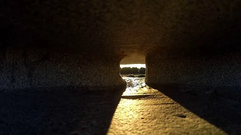 Georgia Guidestones Sunset. Stock Footage 74251255