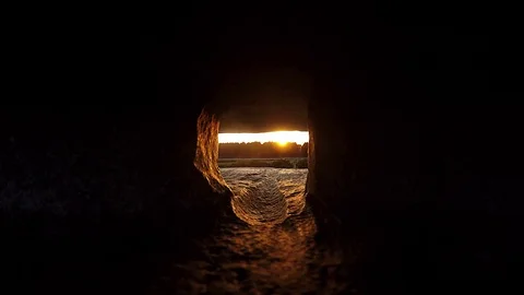 Georgia Guidestones Sunset Time Lapse. Stock-Footage 73608665