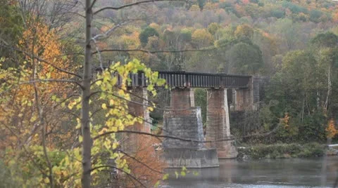 Georgia High Bridge Stock Footage 8983410