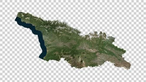 Georgia Map Stock Illustration