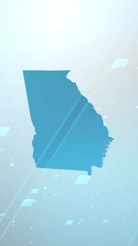 Georgia State Slider Background Stock Footage 259874885