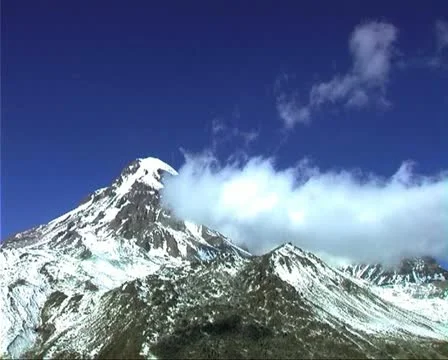 Georgia25Kazbegi view Stock Footage 21260083
