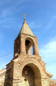 Georgian Orthodox monastery complex David Gareja. Georgia. Stock Photos