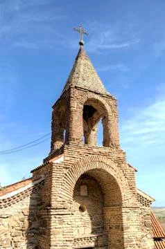 Georgian Orthodox monastery complex David Gareja. Georgia. Stock Photos