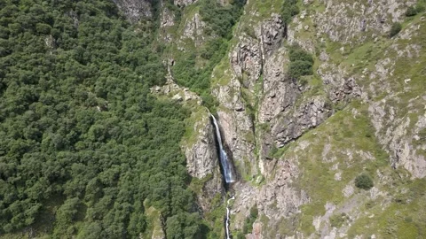 Georgian waterfalls Stock Footage 159125214