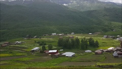 GEORGIA,USHGULI Stockbeeldmateriaal 297990883