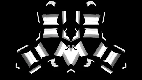 Geostripes 06 VJ Loops Stock Footage 107021016