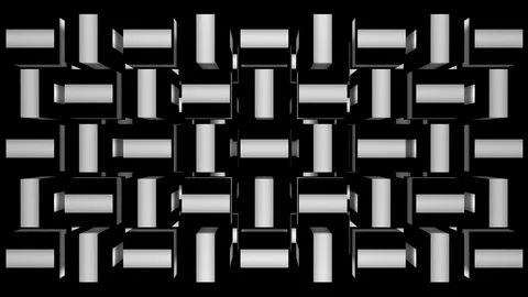 Geostripes 10 VJ Loops Stock Footage 107037355