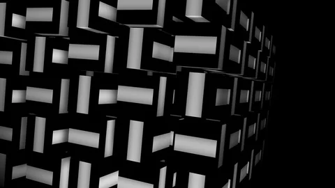 Geostripes 11 VJ Loops Video stock 107032908