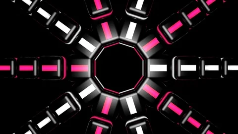 Geostripes 18 VJ Loops Video stock 107616491