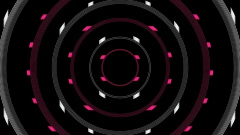 Geostripes 19 VJ Loops Stock Footage 107614755
