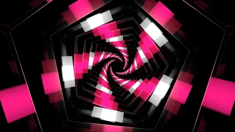 Geostripes 25 VJ Loops Stock Footage 107669232