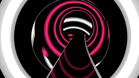 Geostripes 27 VJ Loops Video stock 107695370