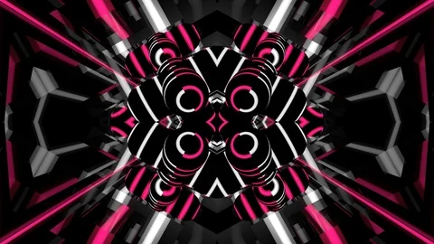 Geostripes 34 VJ Loops Video stock 107702146