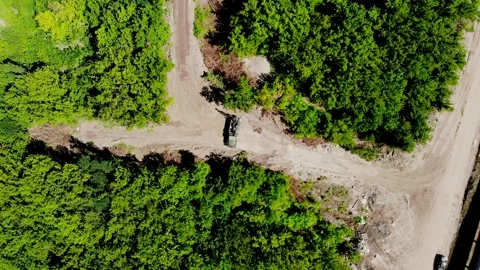 Geotechnical Drilling Rig Performing Soil Investigation at Construction Site Stock Footage 337069901
