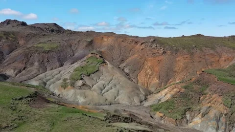 Geothermal Area Stock Footage 196728944