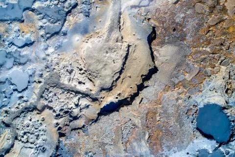 Geothermal area Stock Photos