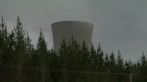Geothermal Chimney Steam Stock-Footage 331634