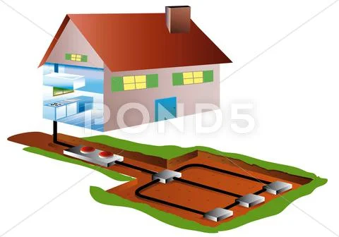 Geothermal Stock Illustration