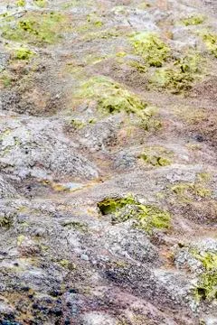 Geothermal landscape Foto stock