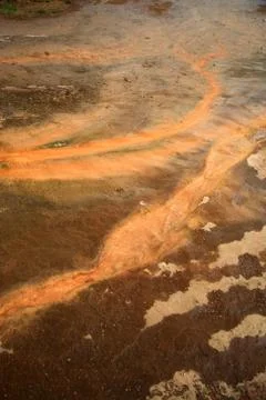 Geothermal landscape Stock Photos