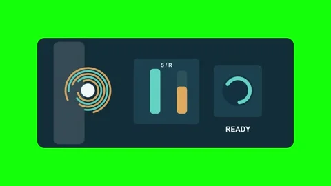 Geothermal Loop Temperature Balance Ready Green Screen Overlay Stock Footage 346529156