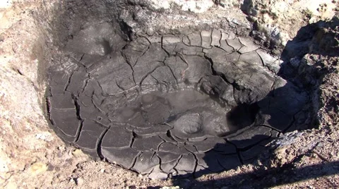 Geothermal Pool Stock Footage 43059624