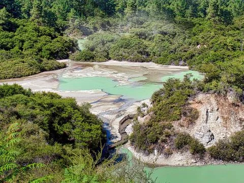 Geothermal Pools Stock Photos