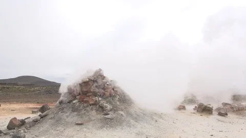 Geothermal vents Stock Footage 112615238