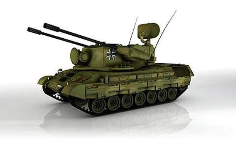 Gepard Tank ~ 3d Model ~ Download #91579950 