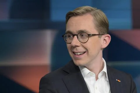  GER, Berlin, Studio, zu Gast bei - hart aber fair, Polittalk, TV, Format,... Foto stock