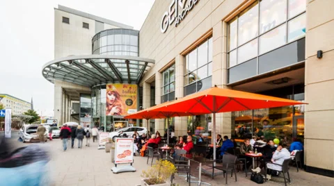 Gera Arcaden Timelapse 스톡 동영상 31301976