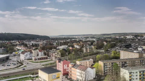 Gera from High above Video stock 23833214