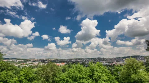 Gera from High above Video stock 24801967