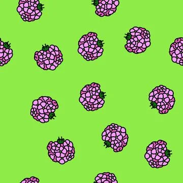 Geranium blossom spring vector seamless pattern Stockillustratie