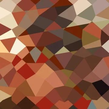 Geranium Red Abstract Low Polygon Background Illustrazione stock