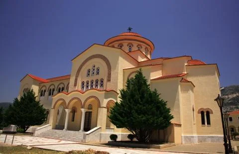 Gerasssimos Monastrey Stock Photos