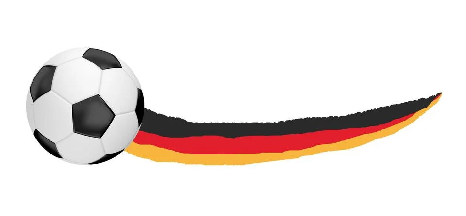 Gerballbannerflag Stock Illustration