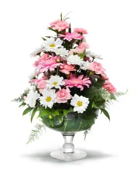 Gerber daisy arrangement Stock Photos