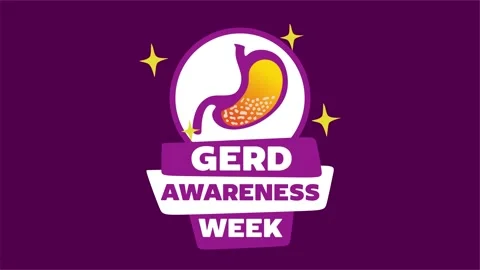GERD awareness week for better digestive health Stock-Footage 333155720