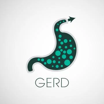 Gerd logo vector icon Stock Illustration
