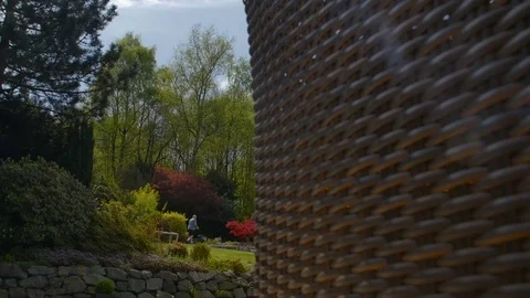 Gerden / Ldieandscape Stock Footage 76434292