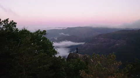 Geres Forest and Mountain Stock Footage 188506530