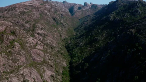 Geres Forest and Mountain Stock Footage 188506958
