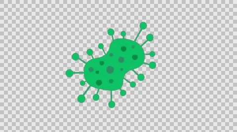 Germ Bacteria Animation Видео 56725013